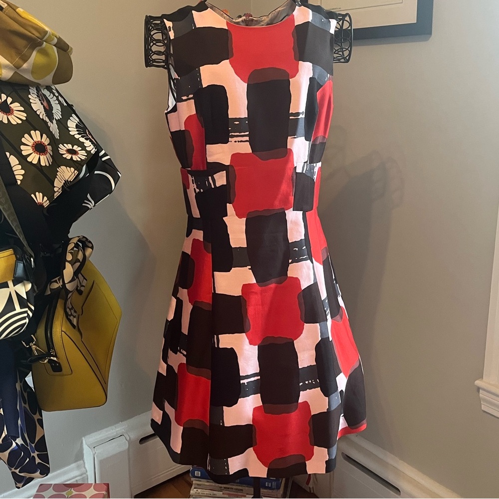 KATE SPADE BOW BACK DRESS.